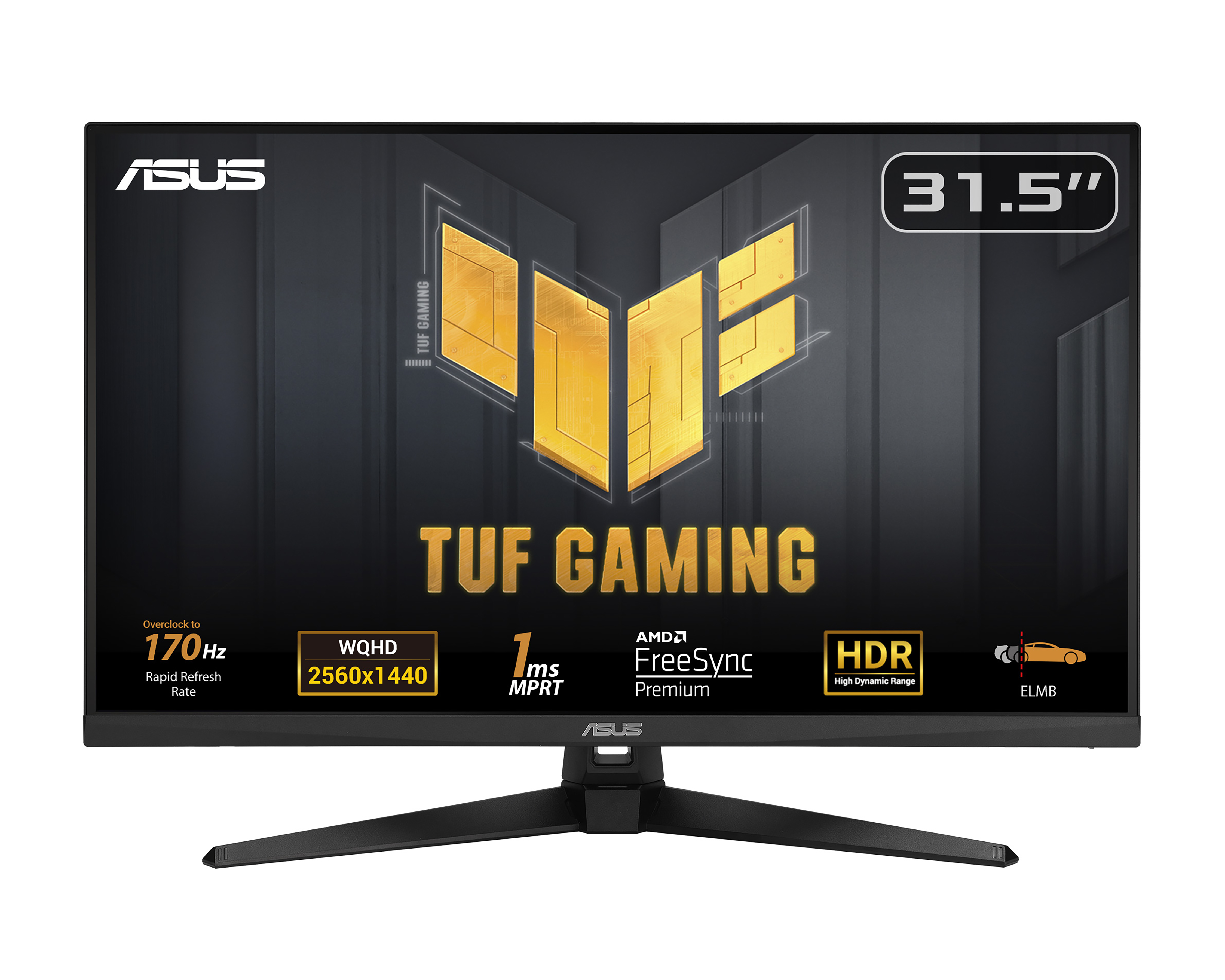 Foto 2 pulgar | Foto 1 | Monitor Gamer Asus TUF Gaming VG328QA1A 31.5 Pulgadas WQHD 170 Hz