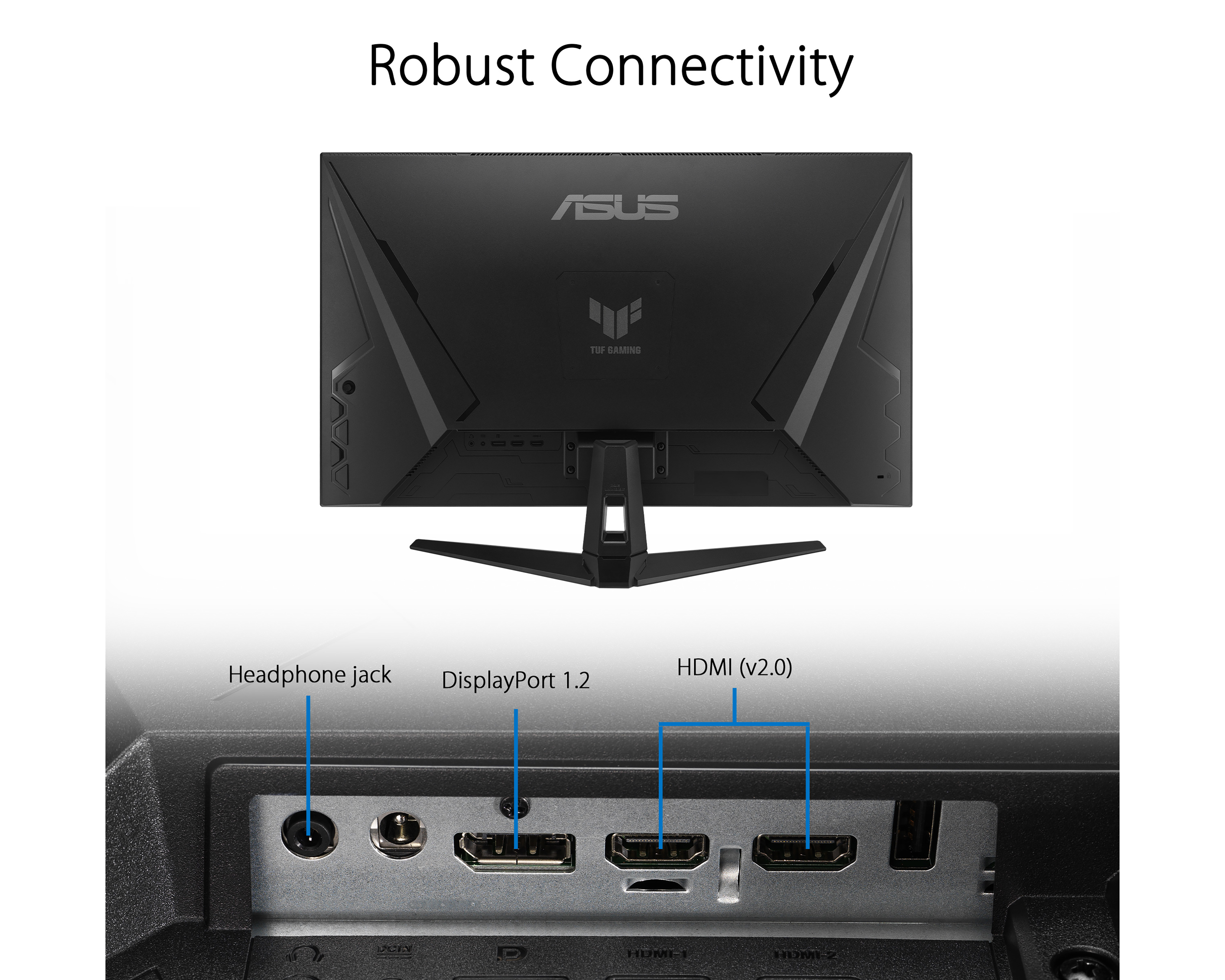 Foto 7 pulgar | Foto 6 | Monitor Gamer Asus TUF Gaming VG328QA1A 31.5 Pulgadas WQHD 170 Hz