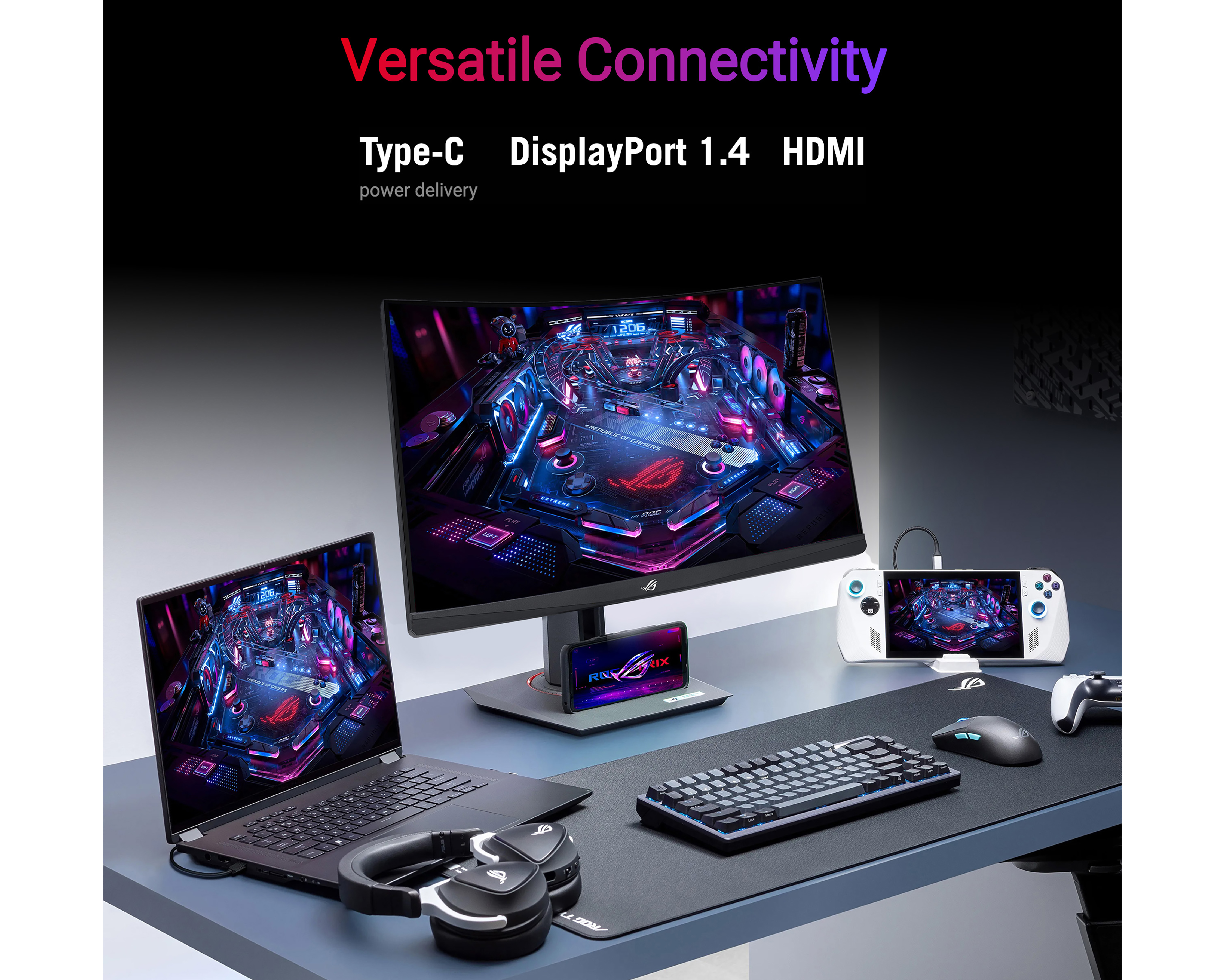 Foto 6 | Foto 6 | Monitor Gamer Asus ROG Strix XG32WCS 32 Pulgadas QHD 180 Hz