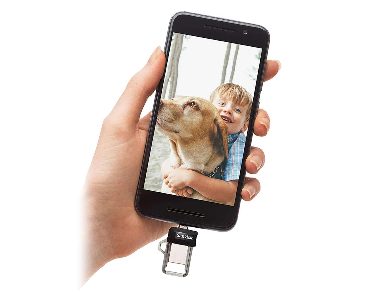 Foto 3 | Foto 3 | Memoria microUSB/USB SanDisk 32 GB