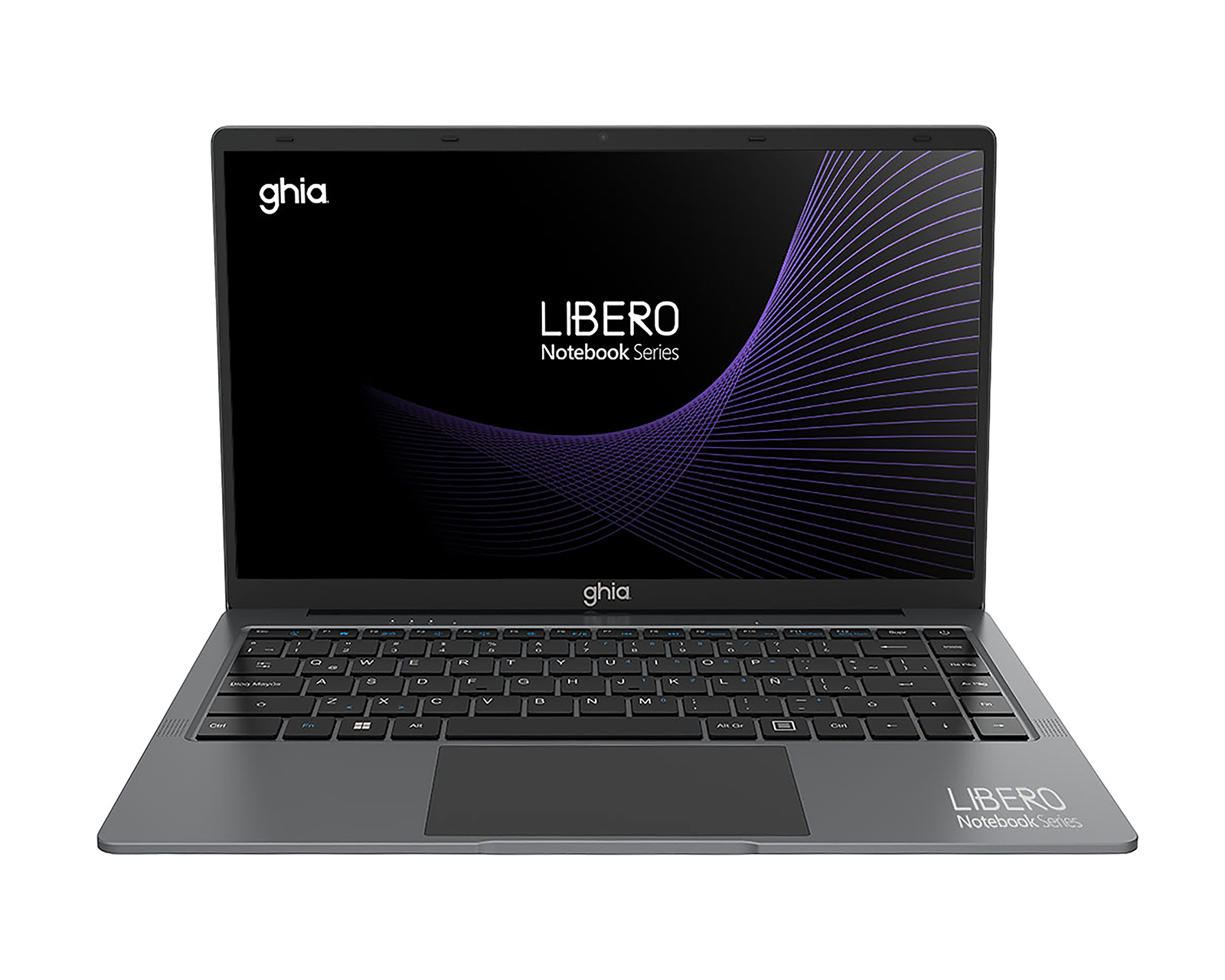 Foto 2 pulgar | Foto 1 | Laptop Ghia Notghia-440 14 Pulgadas Windows 11 Intel Celeron 4 GB RAM 128 GB eMCC Gris