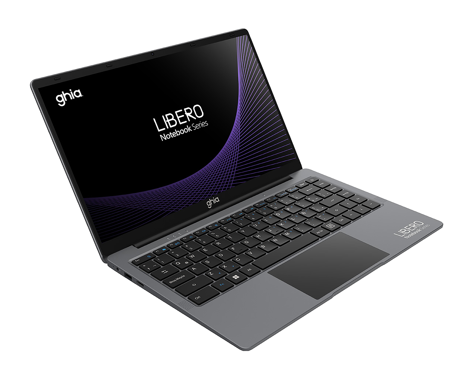 Foto 3 pulgar | Foto 2 | Laptop Ghia Notghia-440 14 Pulgadas Windows 11 Intel Celeron 4 GB RAM 128 GB eMCC Gris