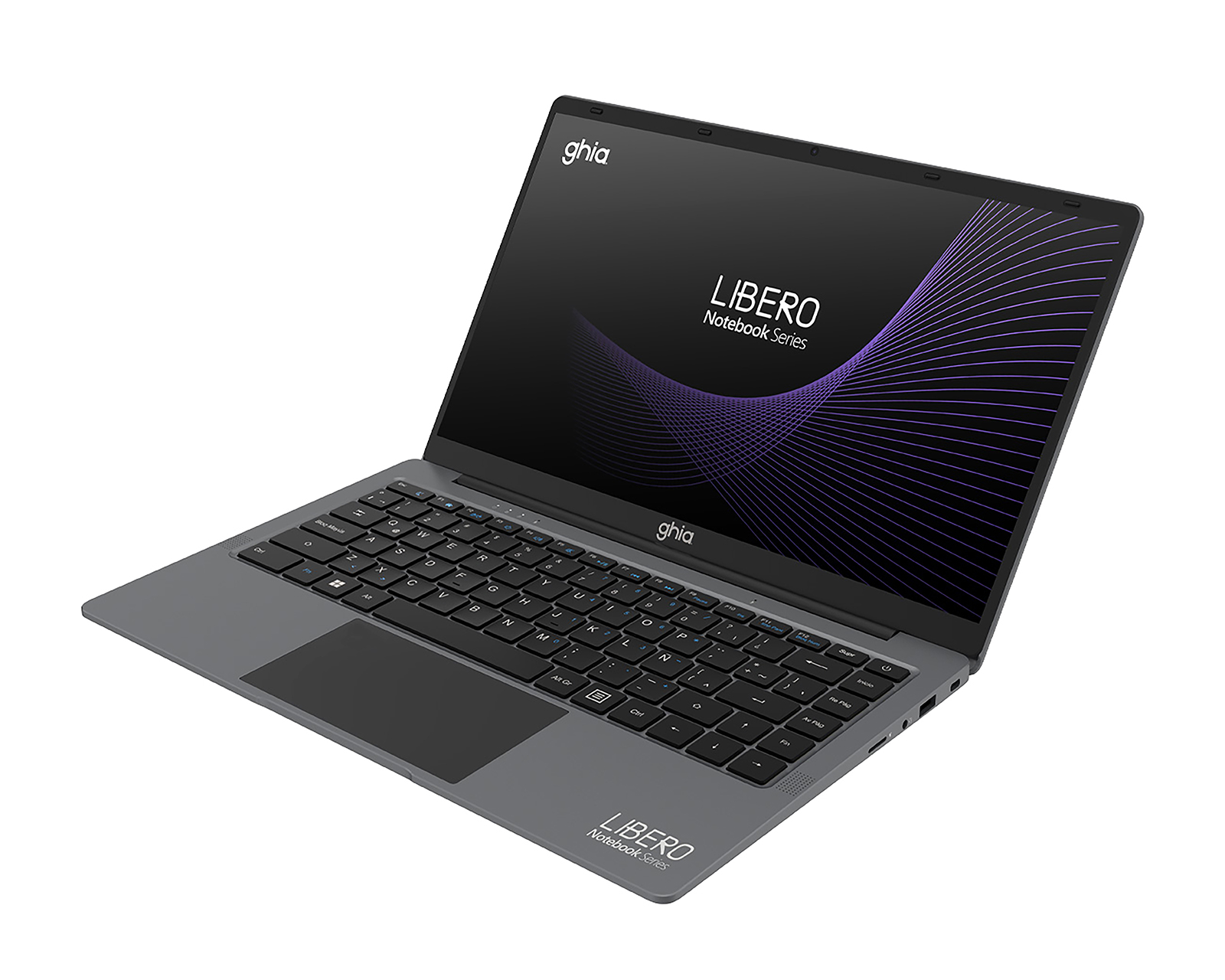 Foto 3 | Foto 3 | Laptop Ghia Notghia-440 14 Pulgadas Windows 11 Intel Celeron 4 GB RAM 128 GB eMCC Gris