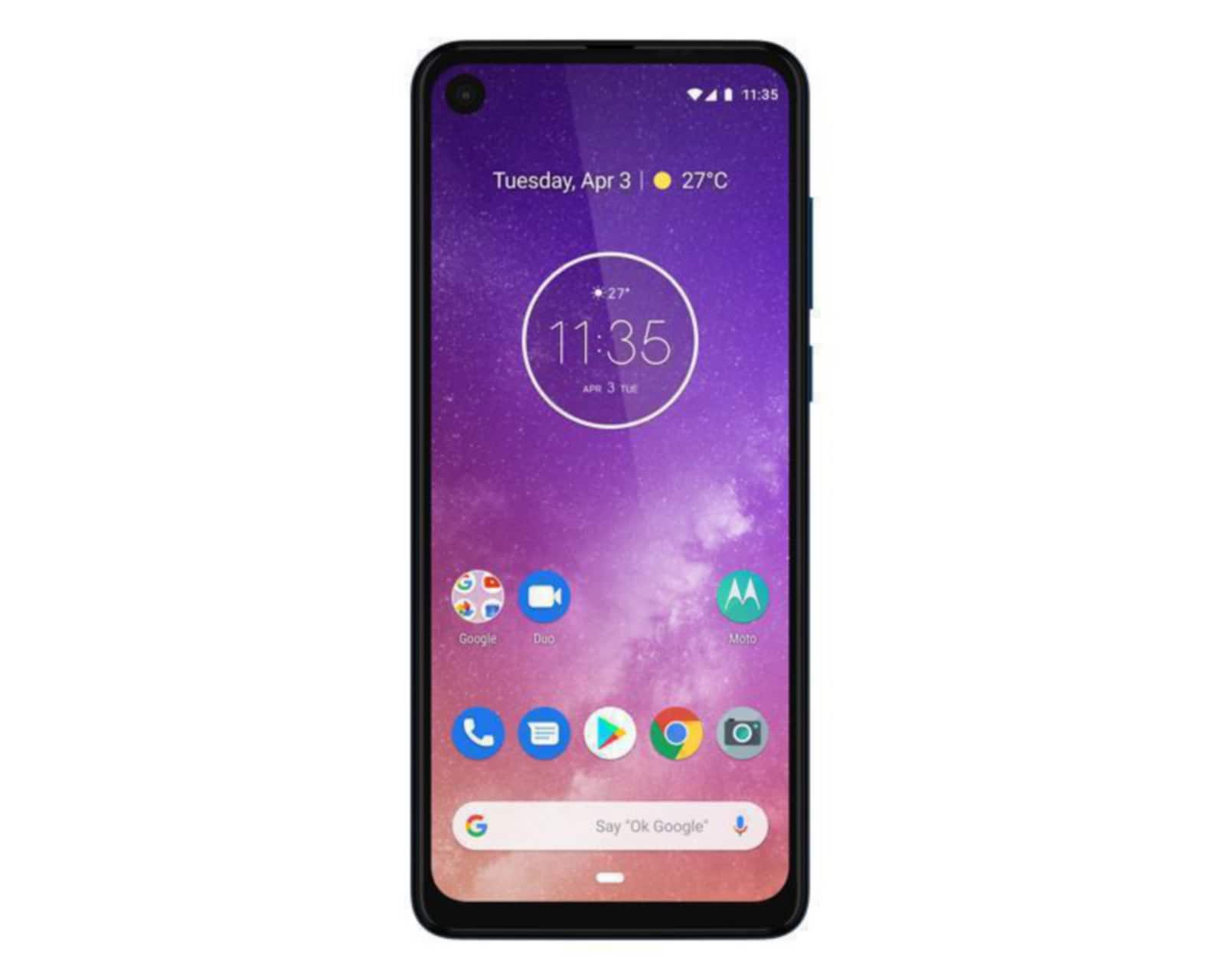 Movistar Motorola One Vision 128 GB Azul