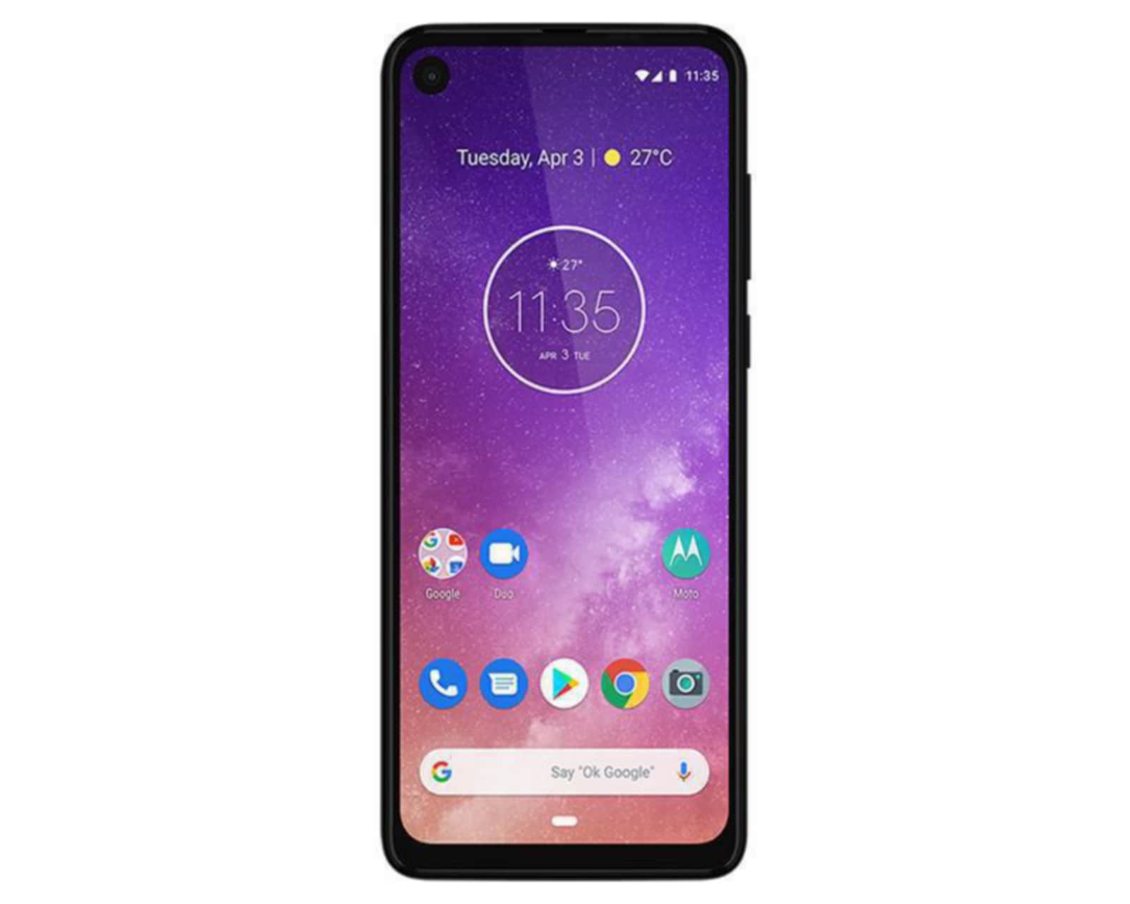 Movistar Motorola One Vision 128 GB Café