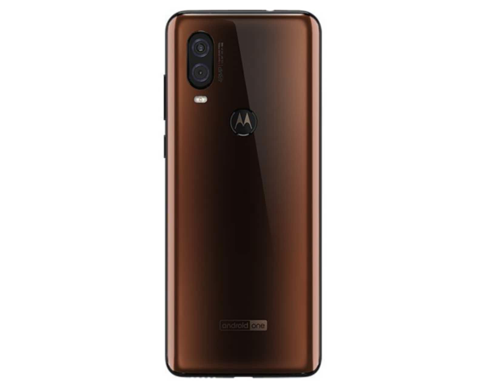 Foto 3 pulgar | Foto 2 | Movistar Motorola One Vision 128 GB Café