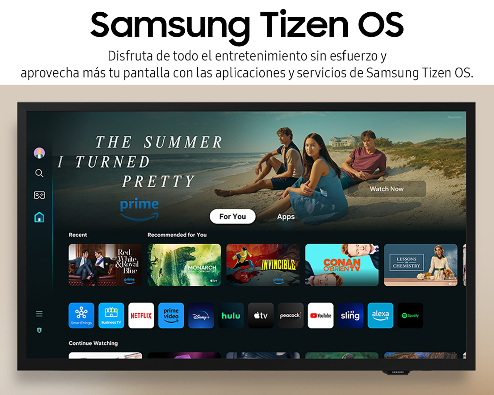 Foto 6 | Foto 6 | Pantalla Smart TV Samsung 40 Pulgadas FHD F6000