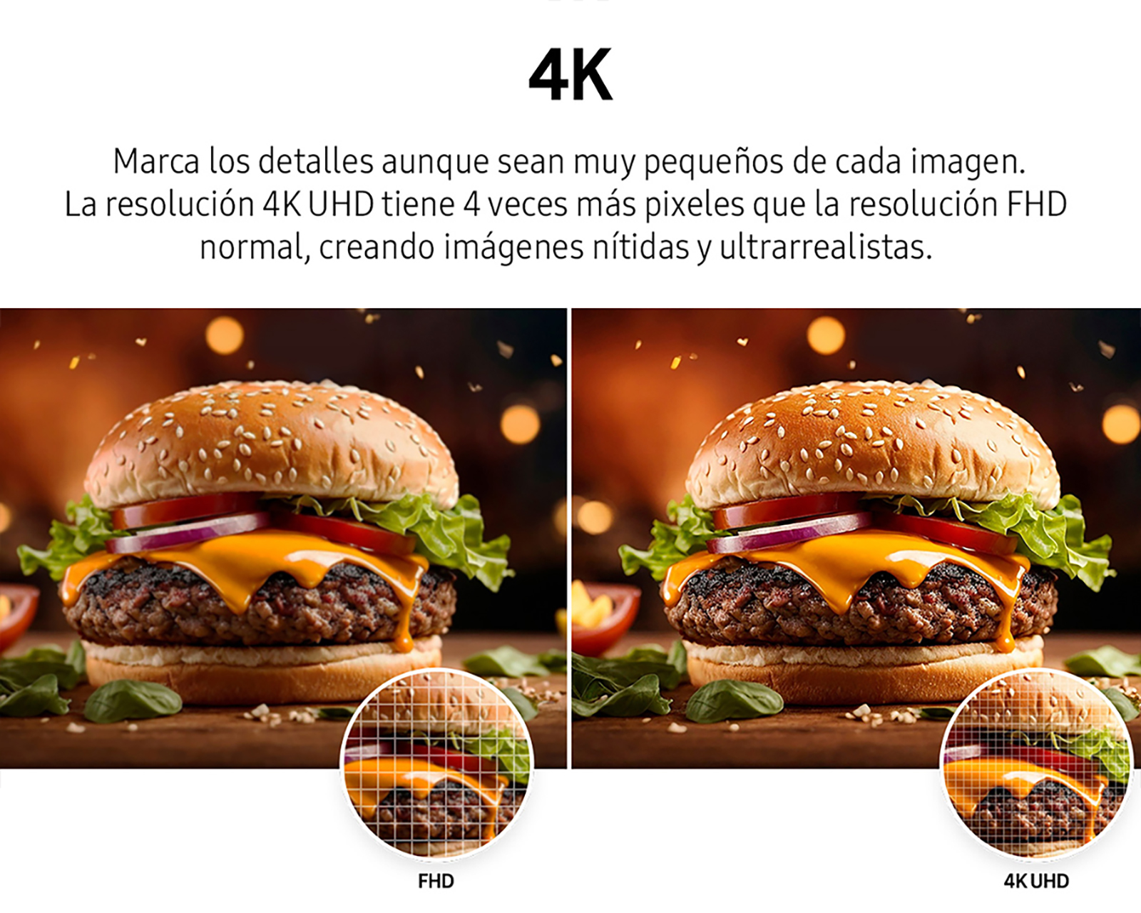 Foto 7 | Foto 7 | Pantalla Smart TV Samsung HDR 50 Pulgadas UHD 4K LH50BEFHVGFXZX