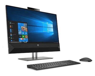 Foto 2 | Foto 2 | Computadora de escritorio HP 24-XA043TLA 23.8" AMD A9 4 GB RAM 1 TB Negra