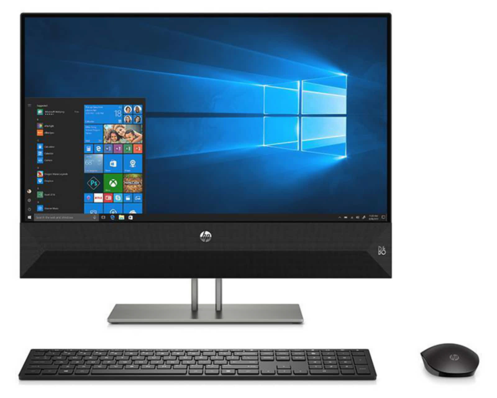 Foto 5 pulgar | Foto 4 | Computadora de escritorio HP 24-XA043TLA 23.8" AMD A9 4 GB RAM 1 TB Negra