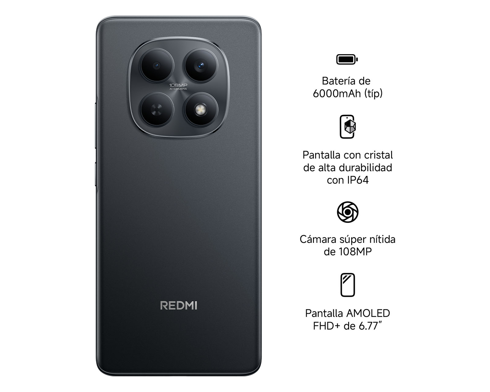 Foto 10 pulgar | Foto 9 | Telcel Xiaomi Redmi Note 15 256 GB Negro