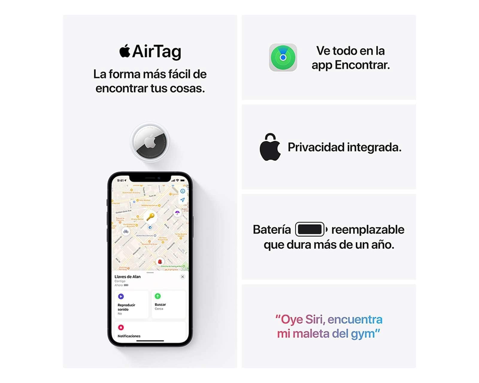 Foto 4 | Foto 4 | AirTag 4 Piezas