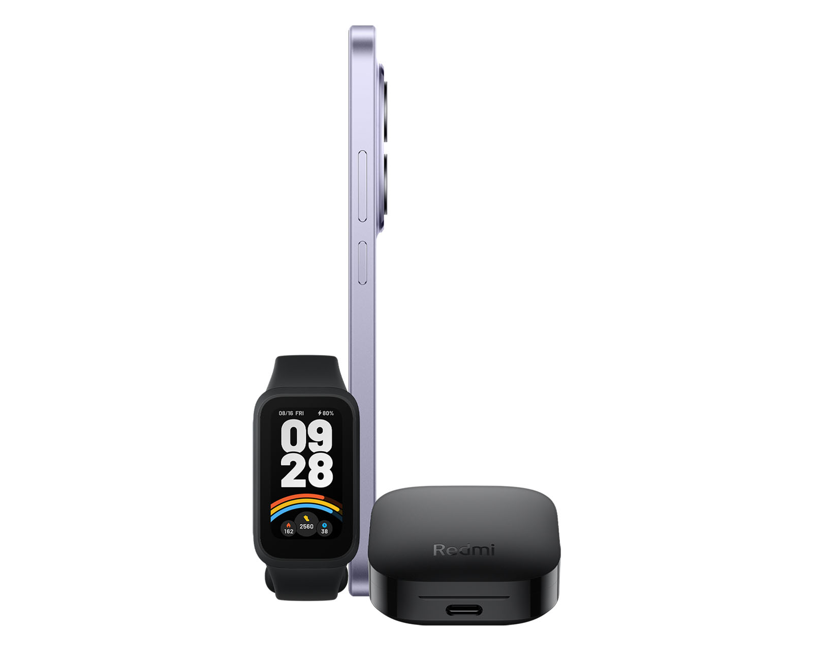 Foto 5 | Foto 5 | Telcel Xiaomi Redmi Note 15 Pro 5G 512 GB Morado + Audífonos y Smartwatch