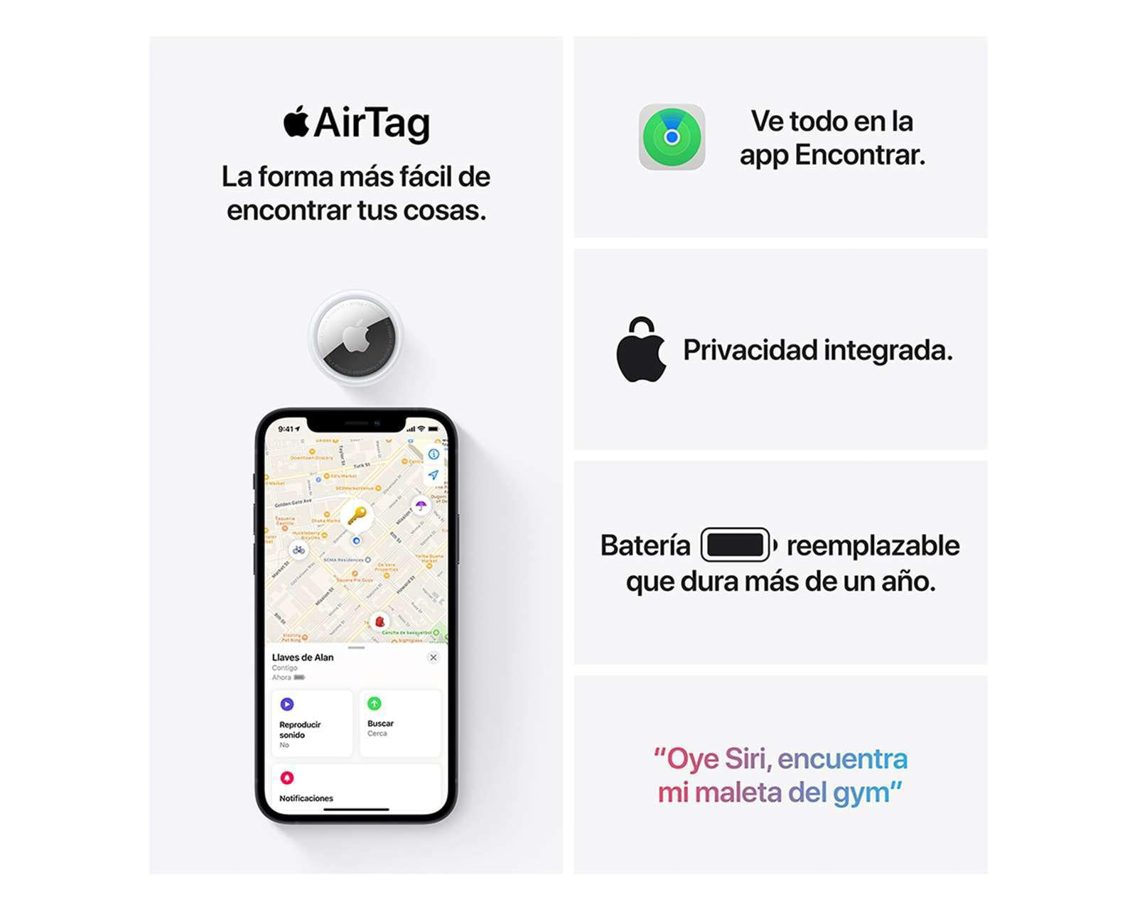Foto 7 pulgar | Foto 6 | Llavero AirTag Apple