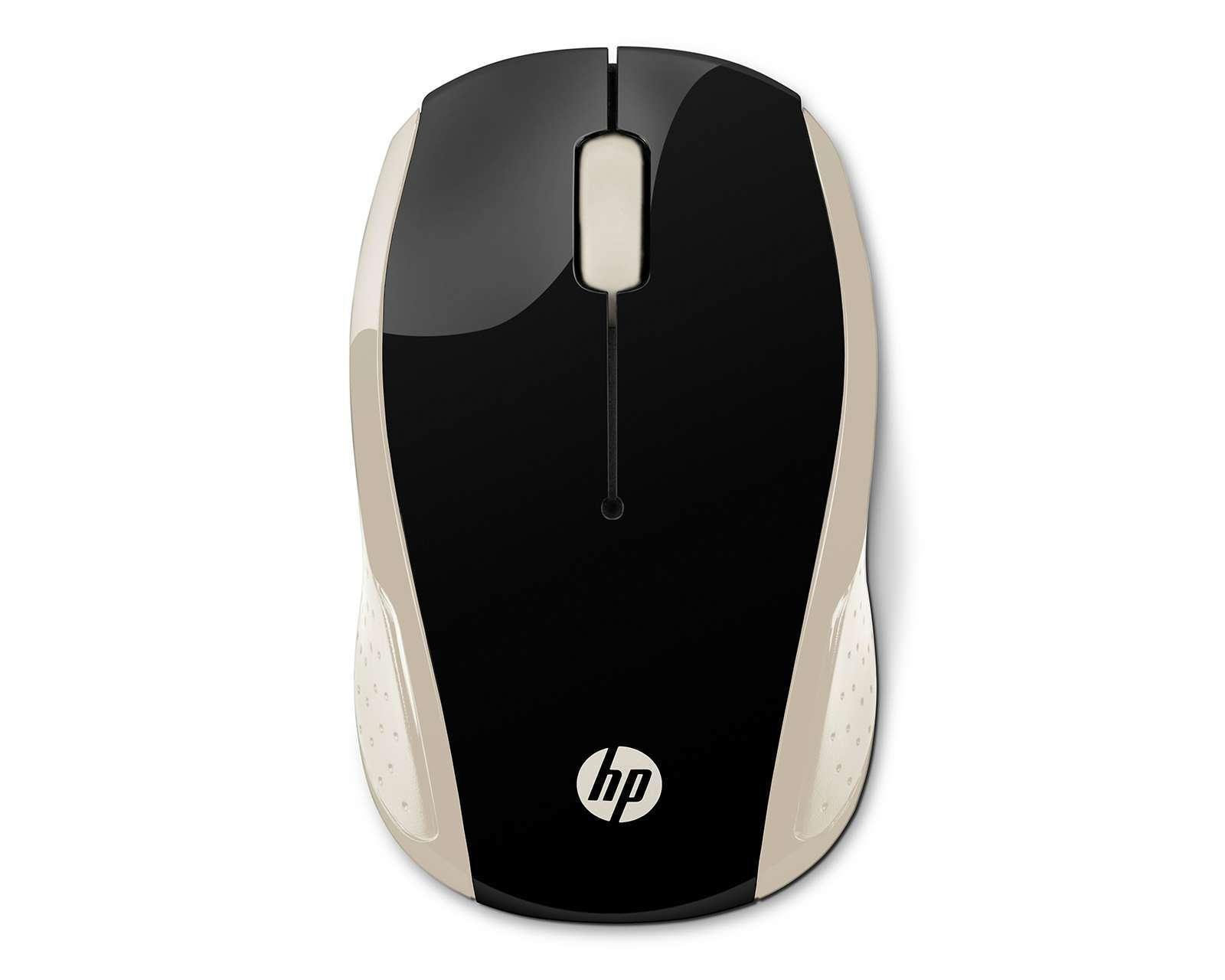 Foto 1 | Foto 1 | Mouse HP 200 Inalámbrico Dorado 2HU83AA