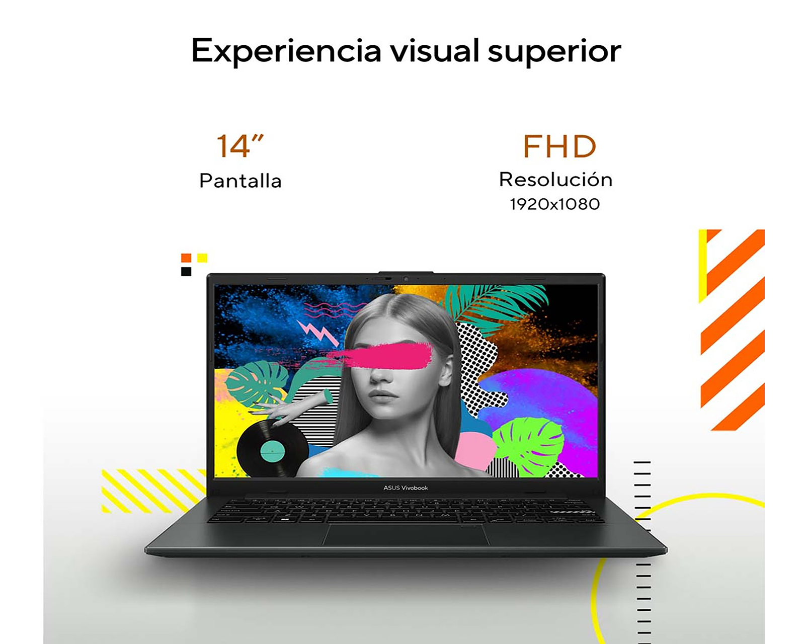 Foto 4 pulgar | Foto 3 | Laptop Asus L1404FA-NK286W 14 Pulgadas Windows 11 AMD Ryzen 3 8 GB RAM 512 GB SSD Negra