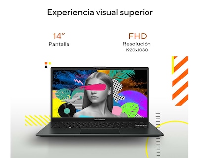 Foto 3 | Foto 3 | Laptop Asus L1404FA-NK286W 14 Pulgadas Windows 11 AMD Ryzen 3 8 GB RAM 512 GB SSD Negra