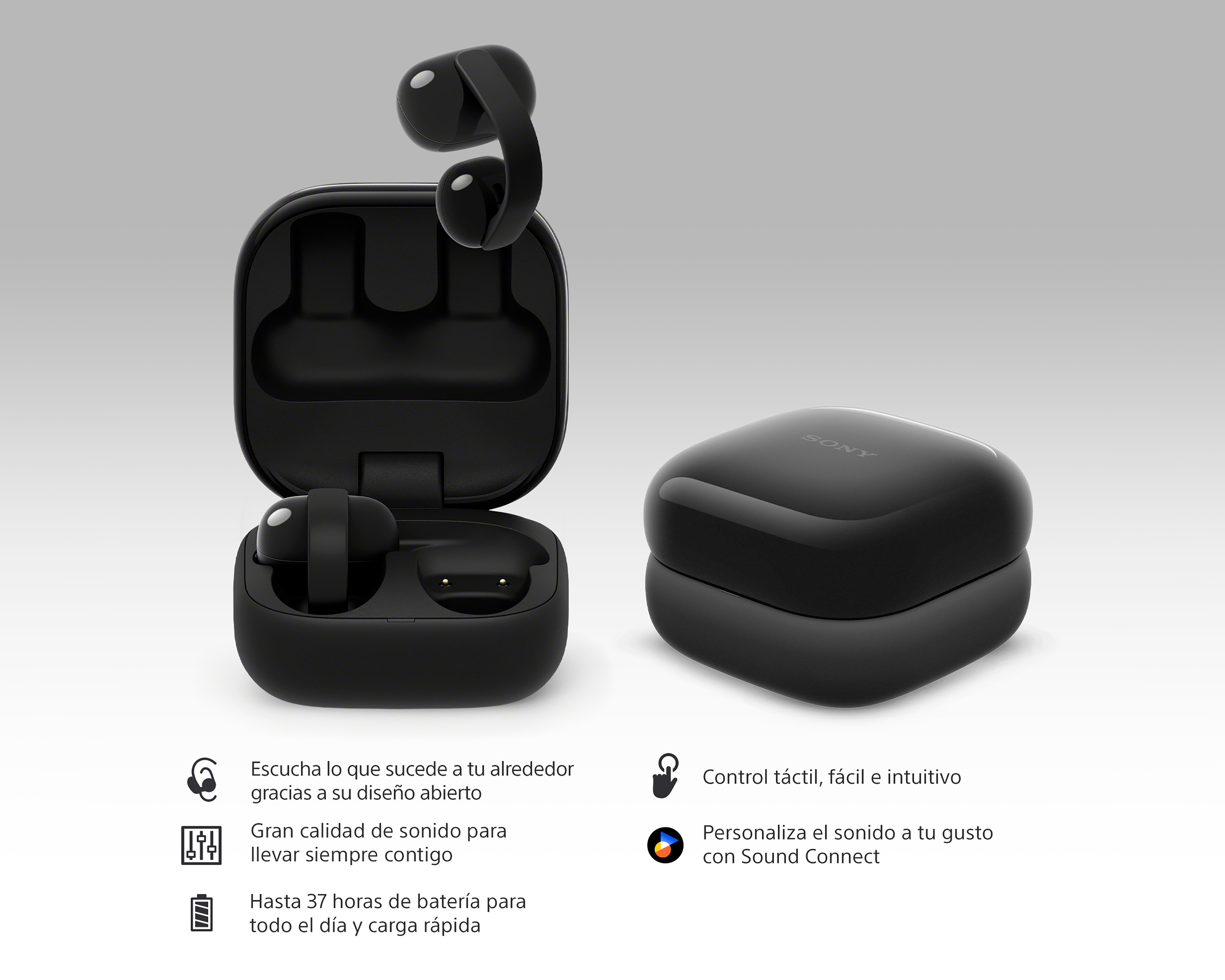 Foto 4 | Foto 4 | Audífonos Open Ear Sony LinkBuds Clip WF-LC900 con Cancelación de Ruido