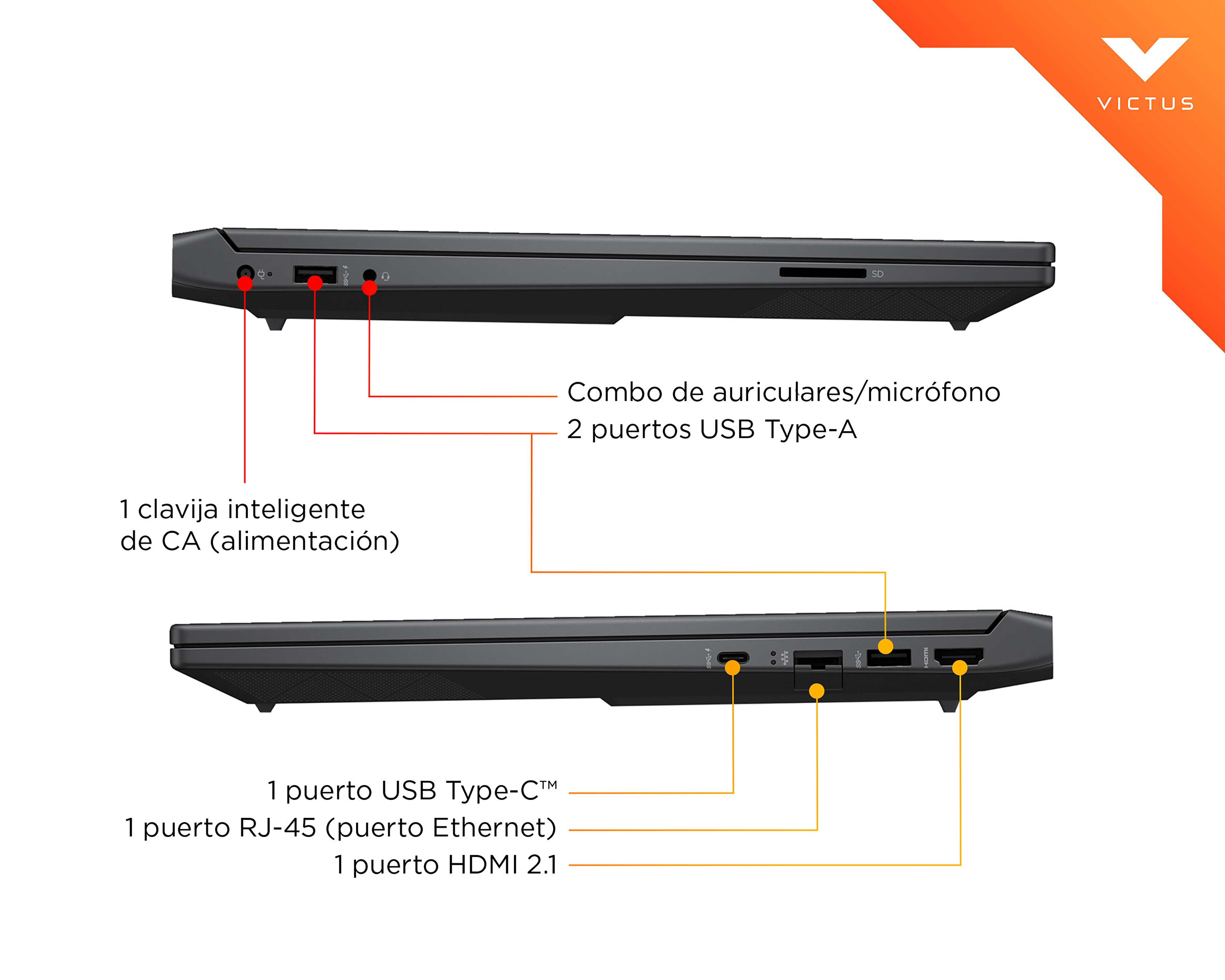 Foto 7 pulgar | Foto 6 | Laptop Gamer HP Victus 15-FA2701LA 15.6 Pulgadas NVIDIA GeForce RTX 4050 16 GB RAM 512 GB SSD Plata