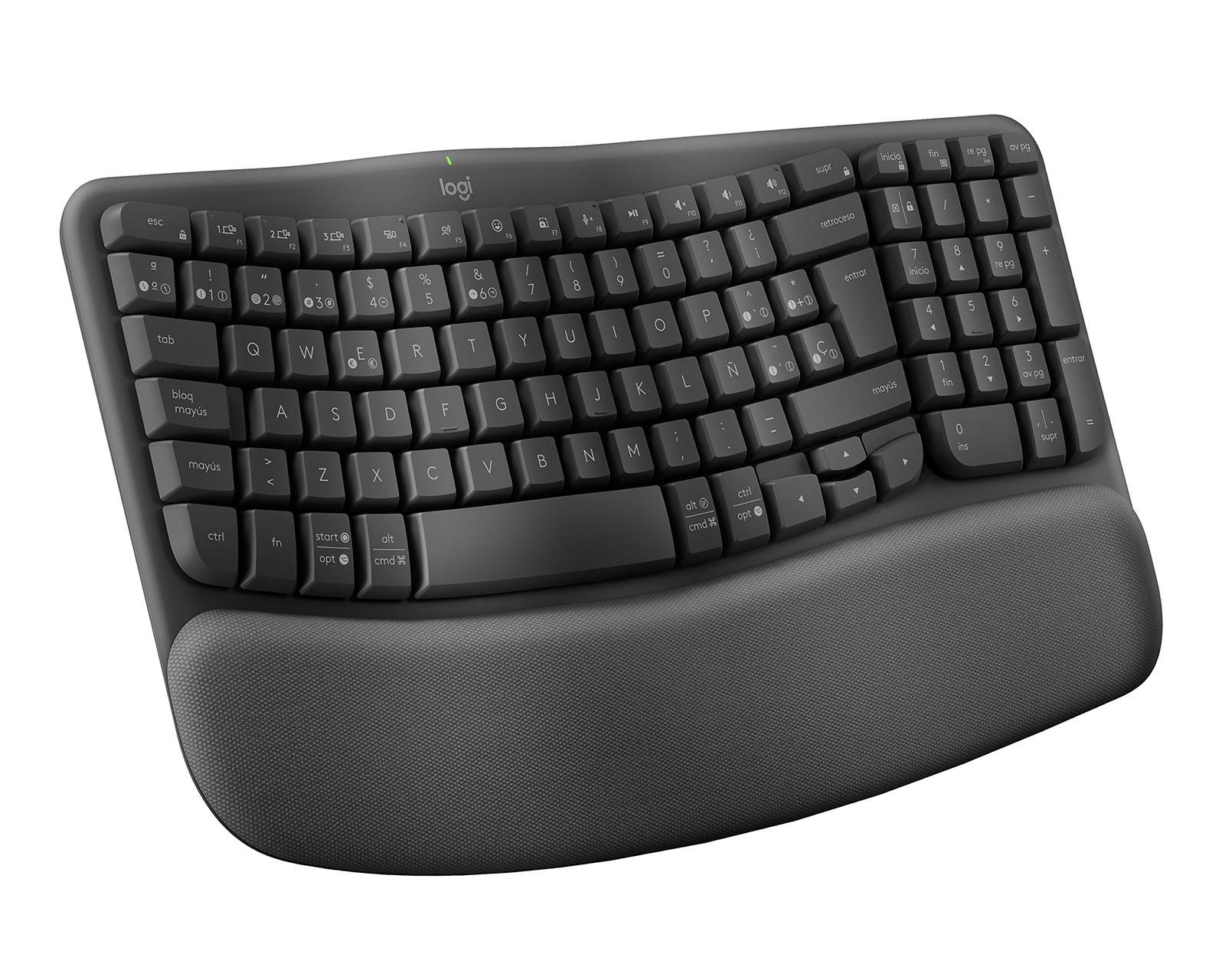 Foto 2 pulgar | Foto 1 | Teclado Inalámbrico Logitech Wave Keys