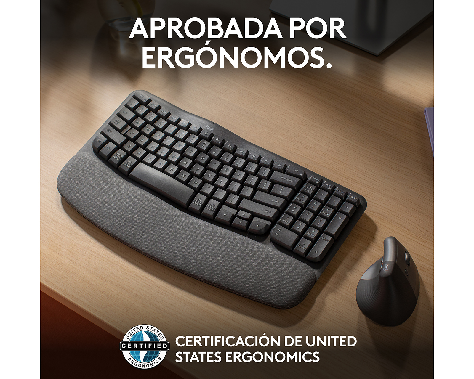 Foto 5 pulgar | Foto 4 | Teclado Inalámbrico Logitech Wave Keys