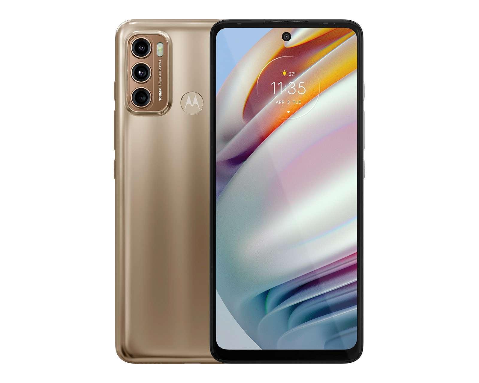 Celular Motorola Liberado Moto G60 128 GB Dorado