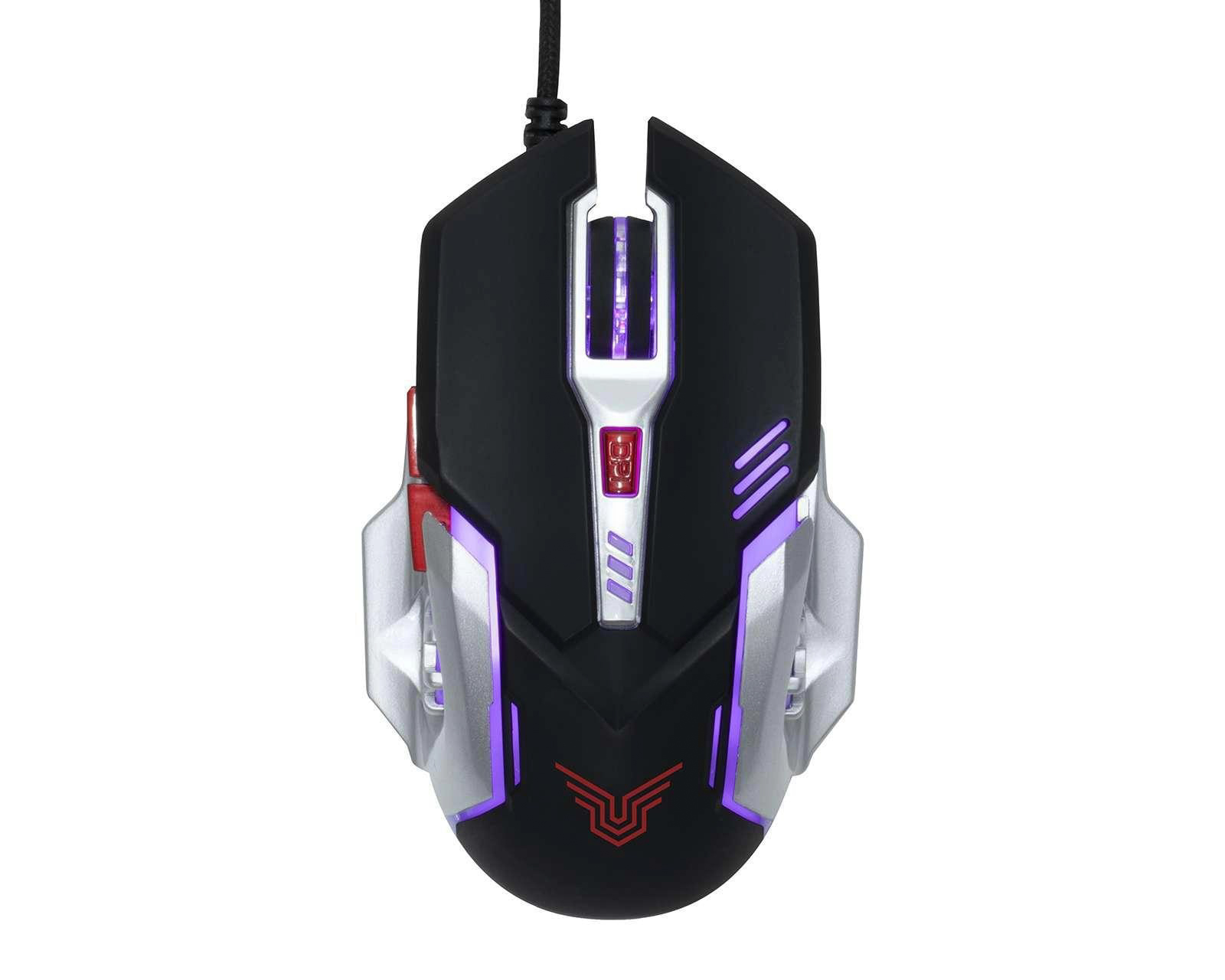 Foto 6 | Foto 6 | Combo de Mouse y Almohadilla Alámbrico Gamecraft Xenon K10 2 Piezas