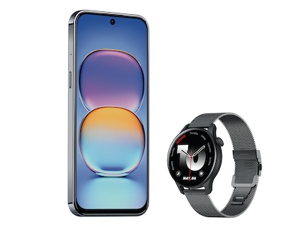 Foto 4 | Foto 4 | Telcel Nubia V80 Pro 214 GB Negro + Smartwatch