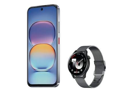 Foto 5 | Foto 5 | Telcel Nubia V80 Pro 214 GB Negro + Smartwatch