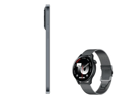 Foto 6 | Foto 6 | Telcel Nubia V80 Pro 214 GB Negro + Smartwatch