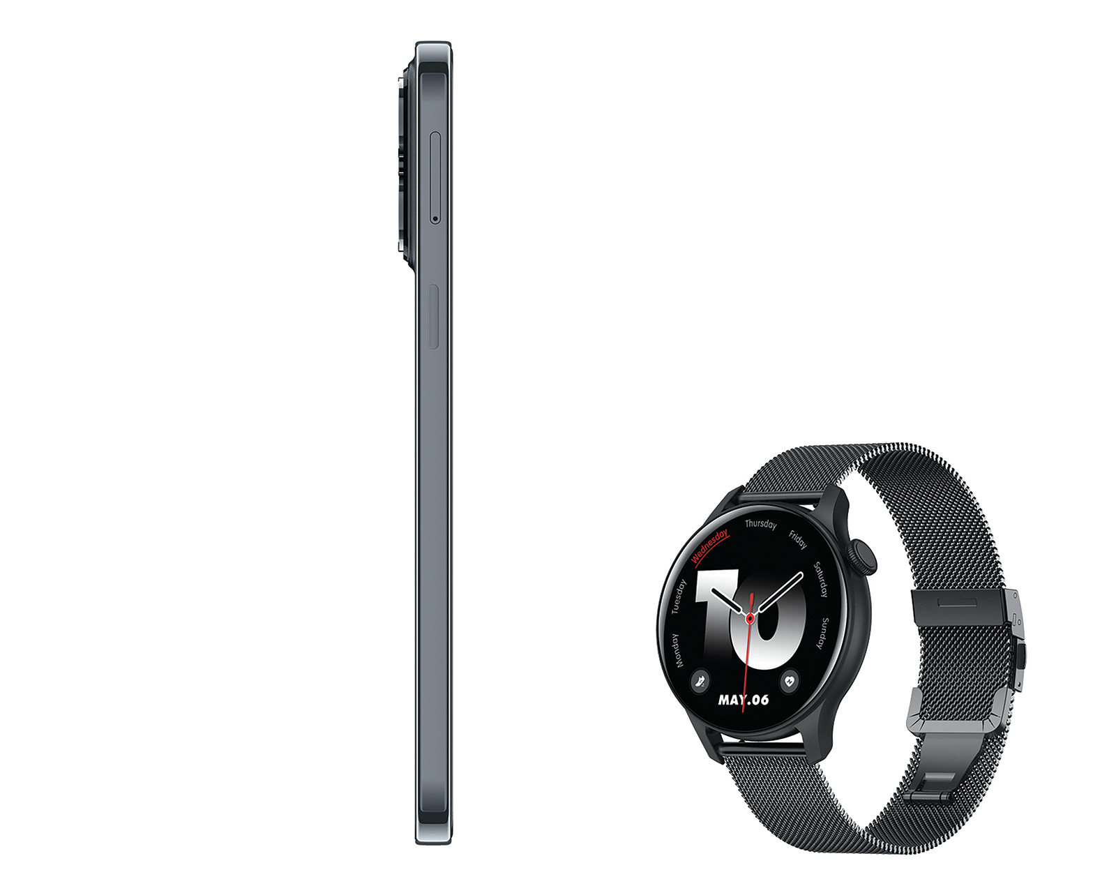 Foto 7 pulgar | Foto 6 | Telcel Nubia V80 Pro 214 GB Negro + Smartwatch