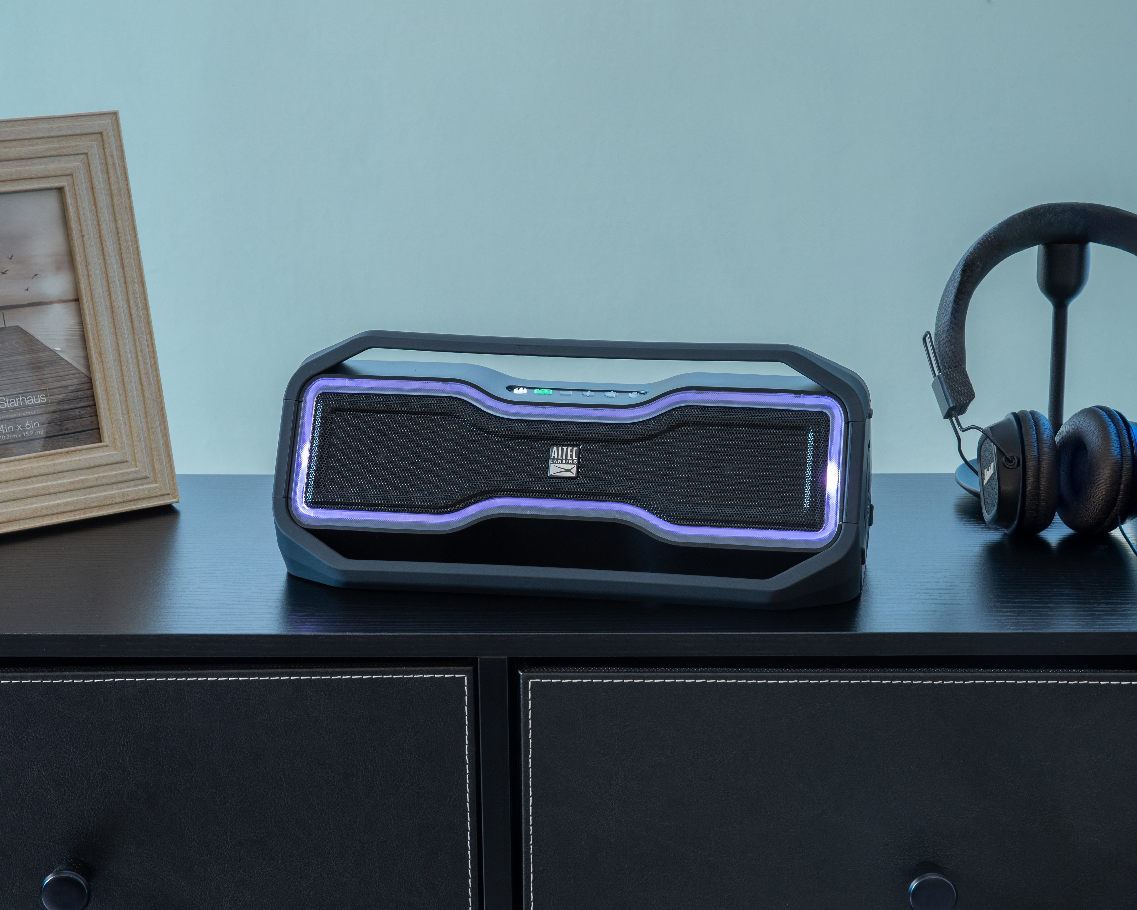 Foto 9 pulgar | Foto 8 | Bocina Bluetooth Portátil Altec Lansing 24 W con Luz Multicolor