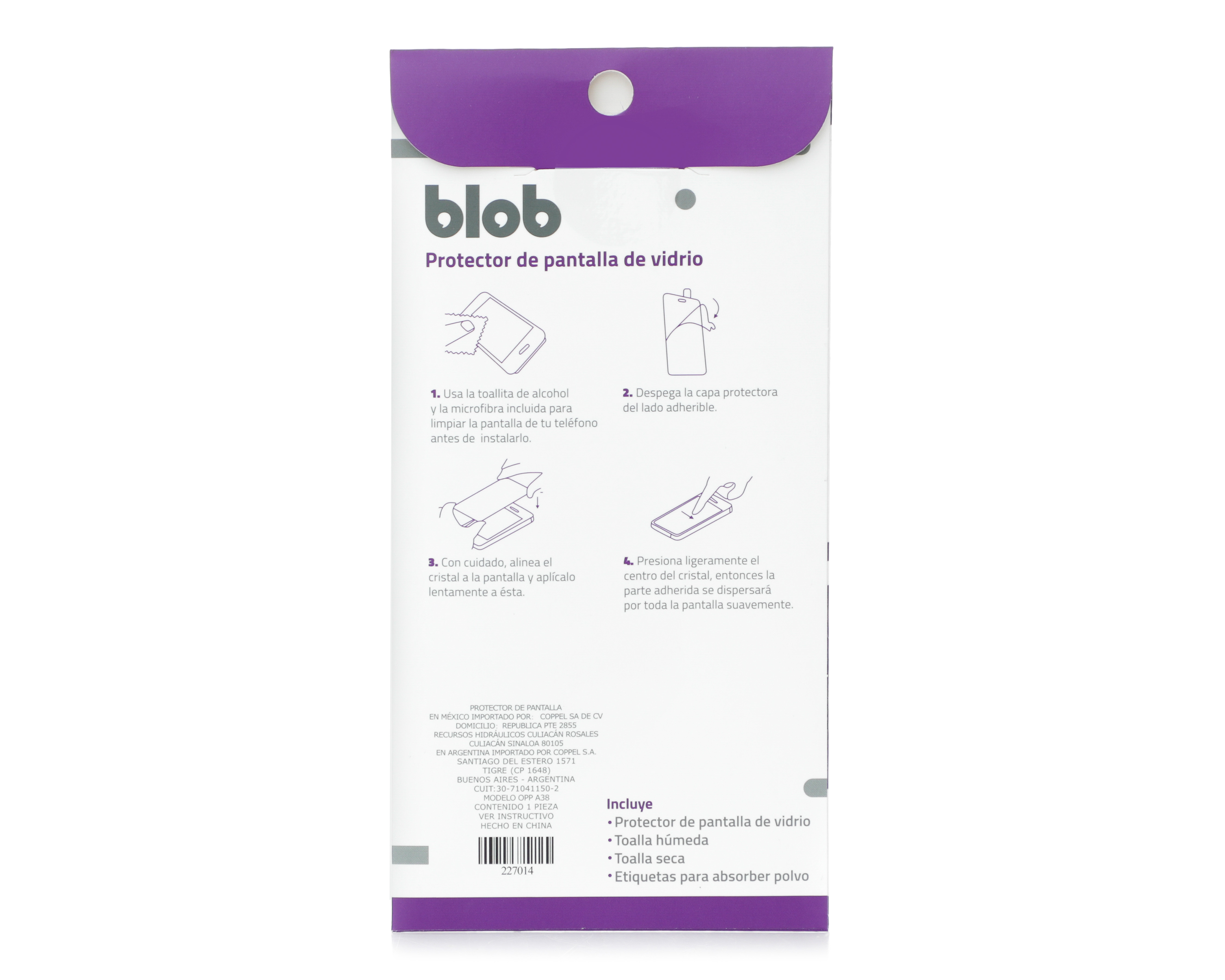 Foto 3 pulgar | Foto 2 | Protector de Pantalla Blob para Oppo A38