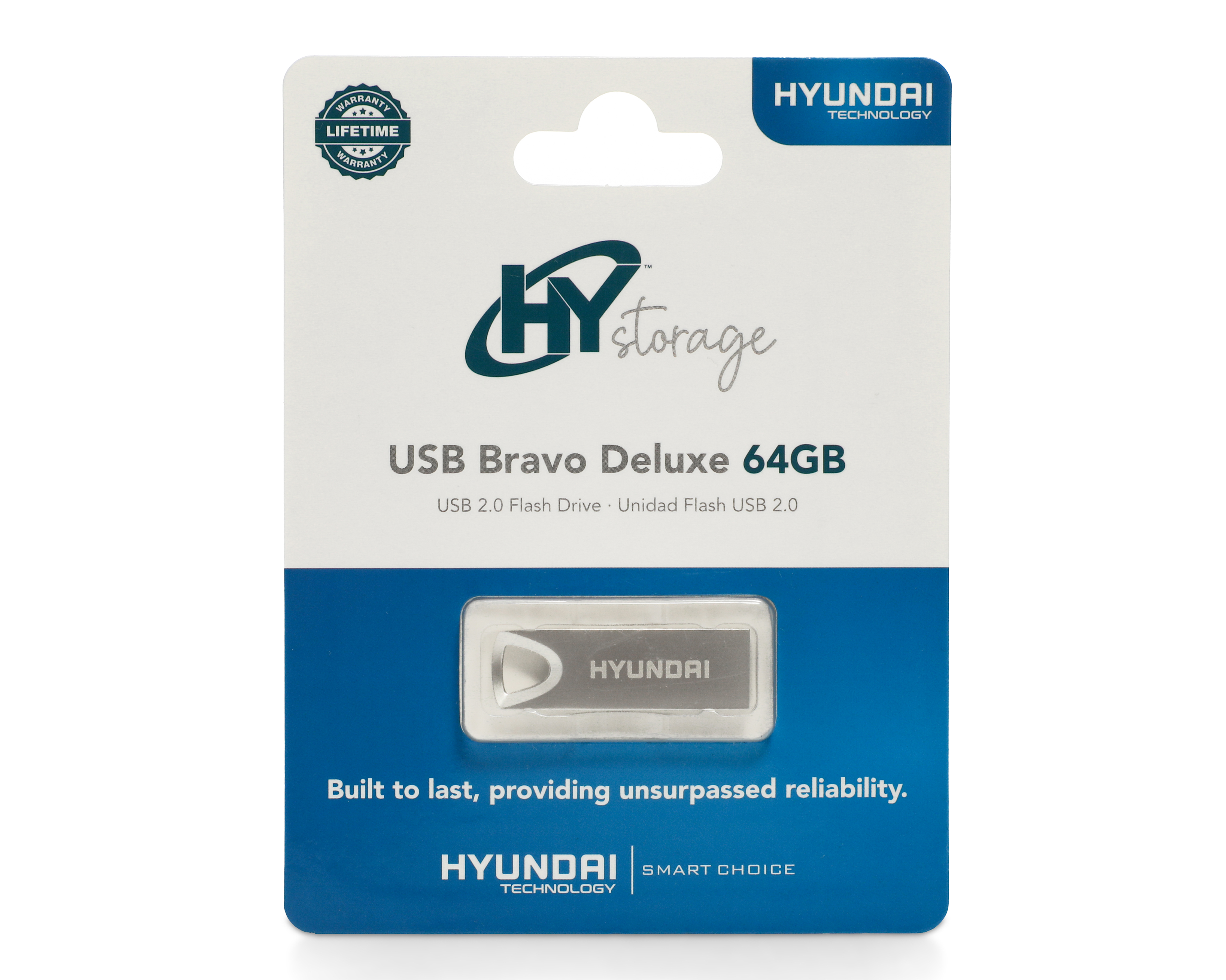 Foto 5 pulgar | Foto 4 | Memoria USB Hyundai 64 GB 2.0