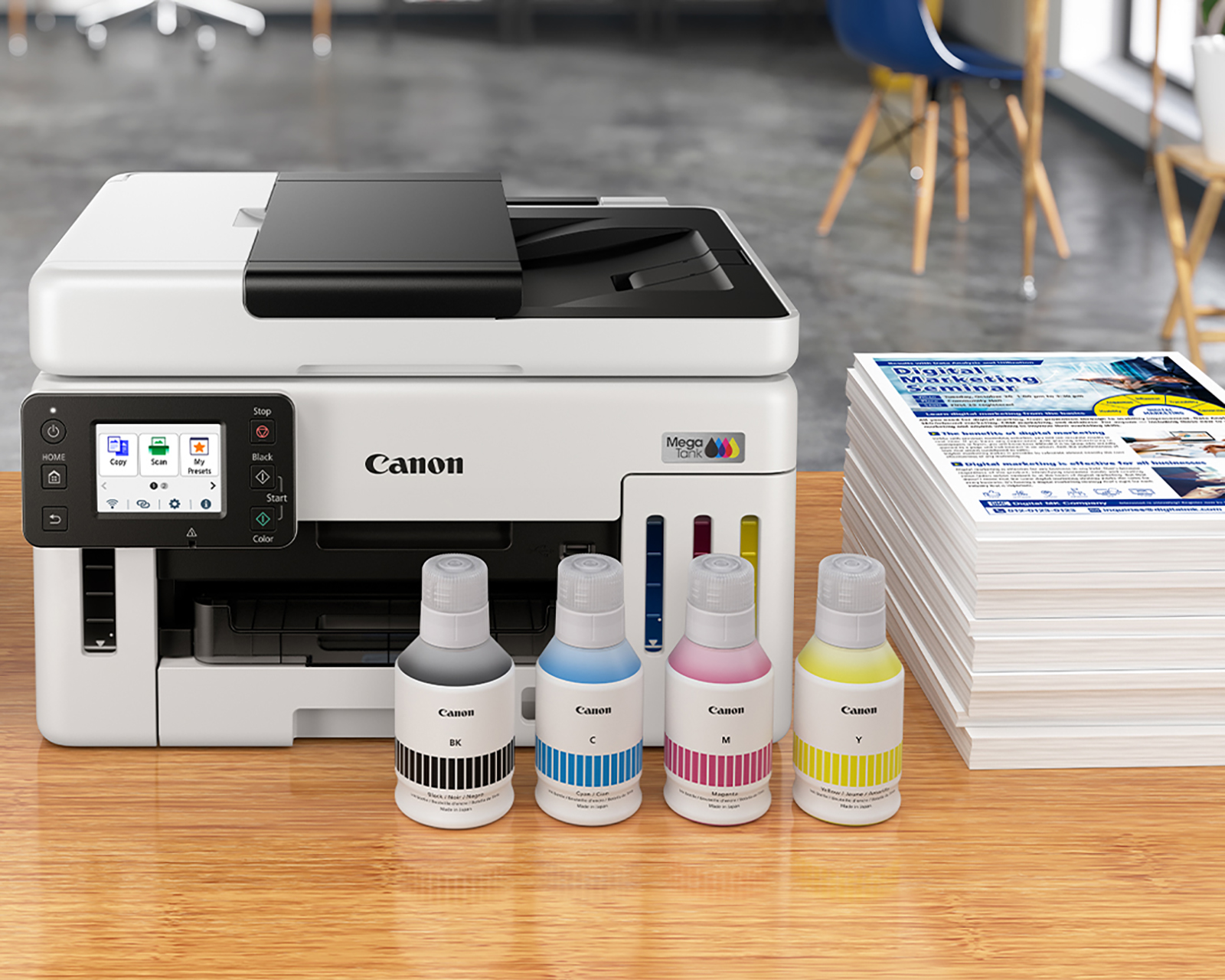 Foto 3 | Foto 3 | Impresora Multifuncional Canon de Inyección MAXIFY GX6110