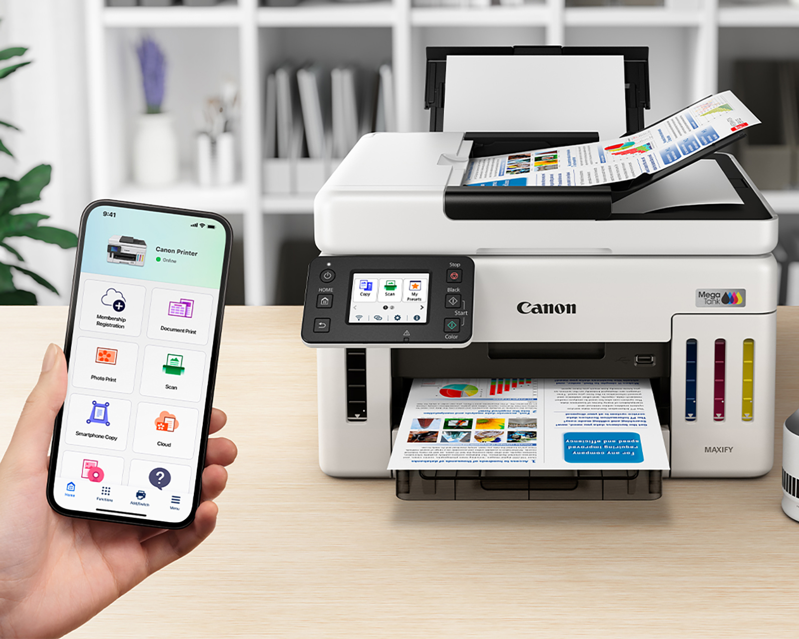 Foto 4 | Foto 4 | Impresora Multifuncional Canon de Inyección MAXIFY GX6110