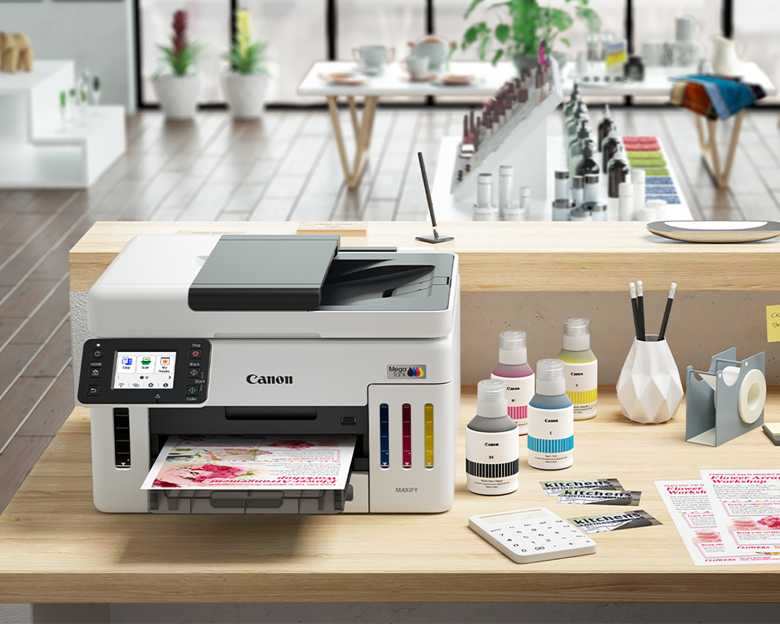 Foto 7 pulgar | Foto 6 | Impresora Multifuncional Canon de Inyección MAXIFY GX6110