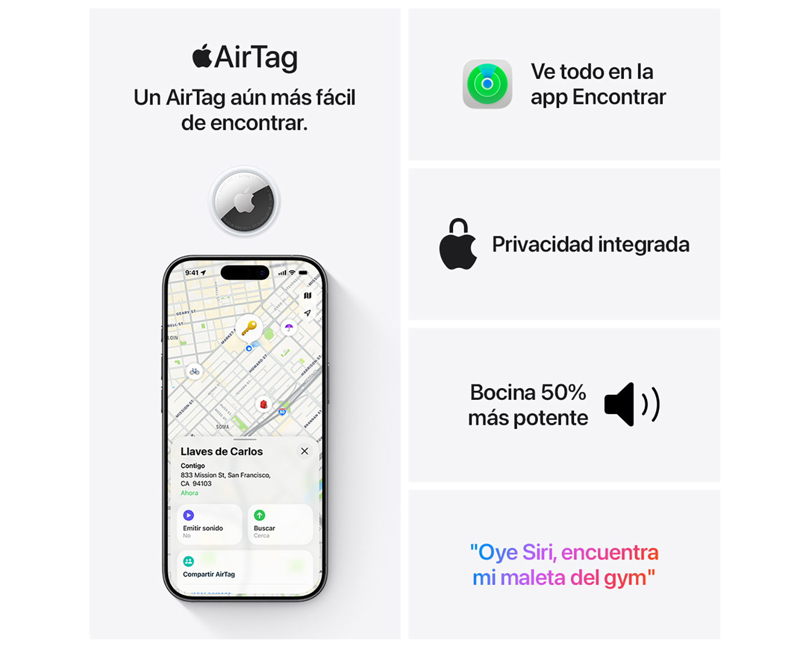 Foto 6 | Foto 6 | AirTag Apple 4 Piezas
