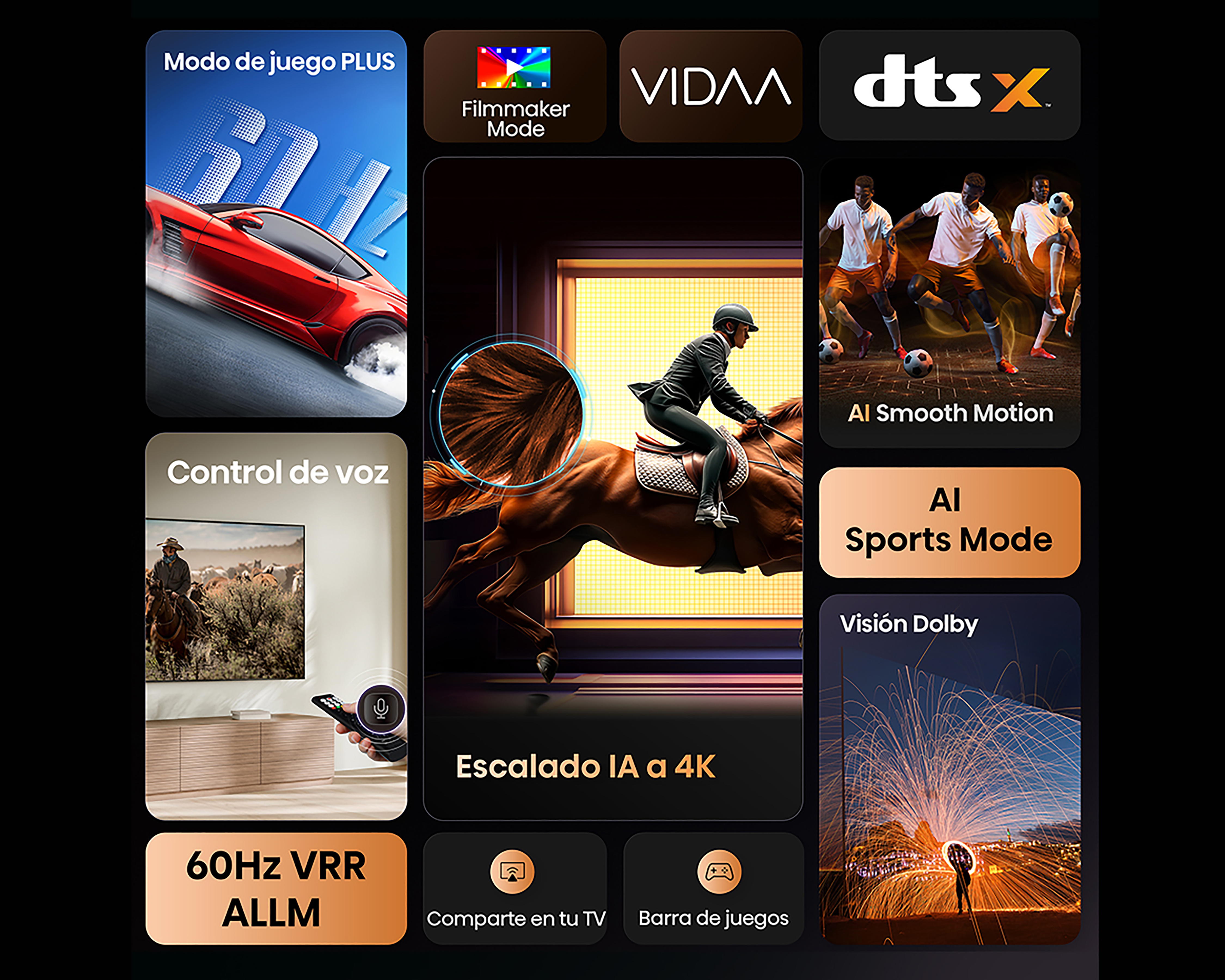 Foto 7 | Foto 7 | Pantalla Smart TV Hisense LED 65 Pulgadas UHD 4K 65A65NV