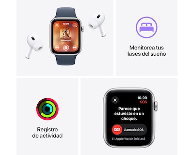 Foto 4 | Foto 4 | Apple Watch SE 44 mm GPS Blanco Estelar