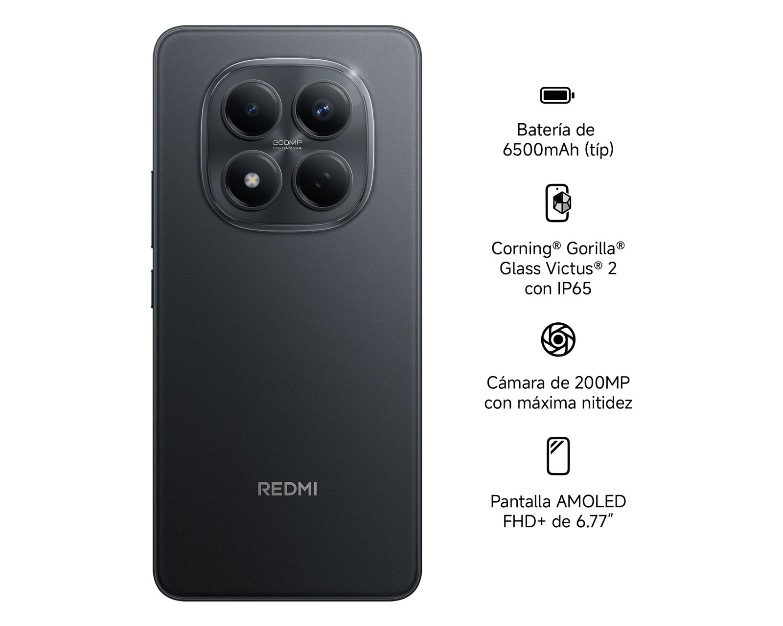 Foto 10 pulgar | Foto 9 | Celular Xiaomi Redmi Note 15 Pro Liberado 256 GB Negro