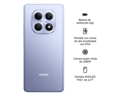 Foto 9 | Foto 9 | Celular Xiaomi Redmi Note 15 Liberado 256 GB Morado