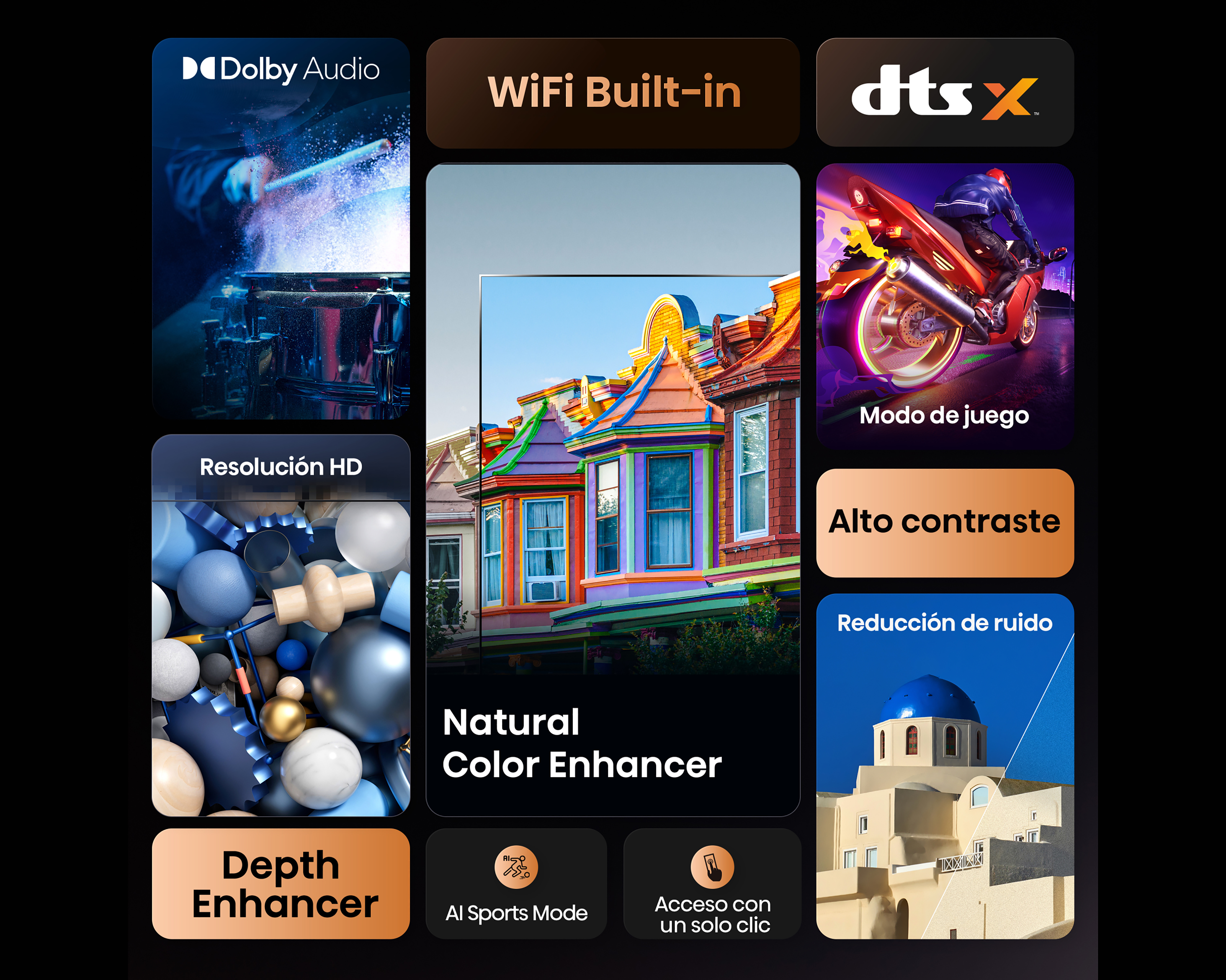 Foto 6 pulgar | Foto 5 | Pantalla Smart TV Hisense LED 32 Pulgadas HD 32A4NR