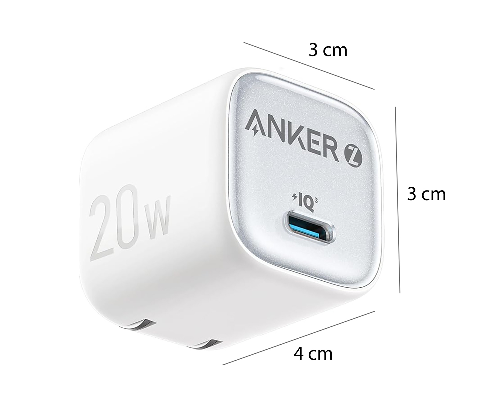 Foto 9 pulgar | Foto 8 | Adaptador de Corriente con Entrada USB-C Anker 20 W