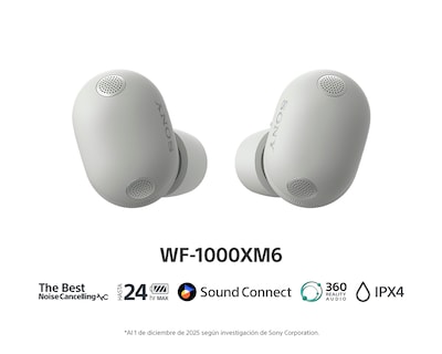 Foto 2 | Foto 2 | Preventa Audífonos True Wireless Sony WF-1000XM6/SZ con Cancelación de Ruido