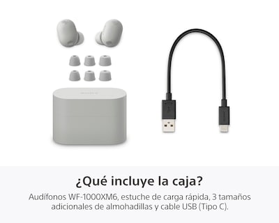 Foto 3 | Foto 3 | Preventa Audífonos True Wireless Sony WF-1000XM6/SZ con Cancelación de Ruido