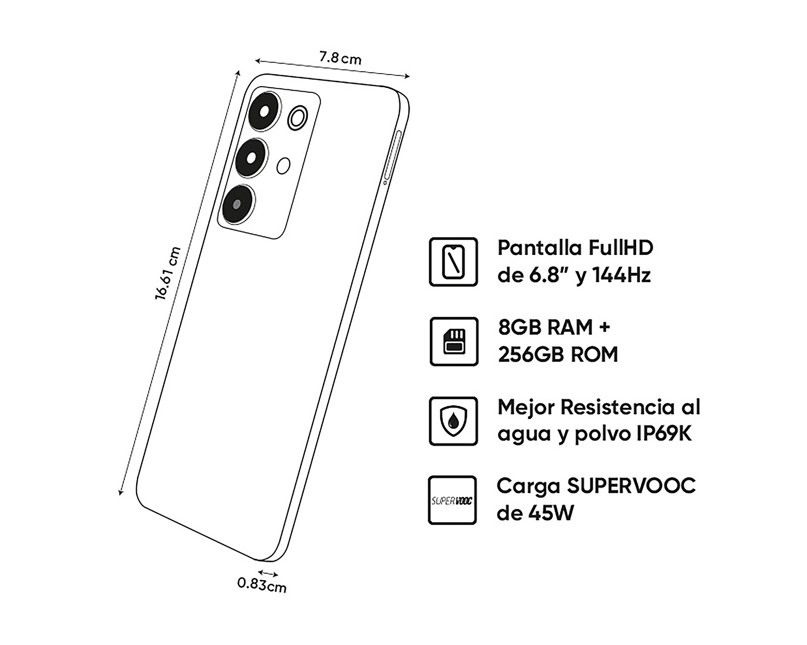 Foto 9 | Foto 9 | Celular Realme C85 Liberado 256 GB Azul