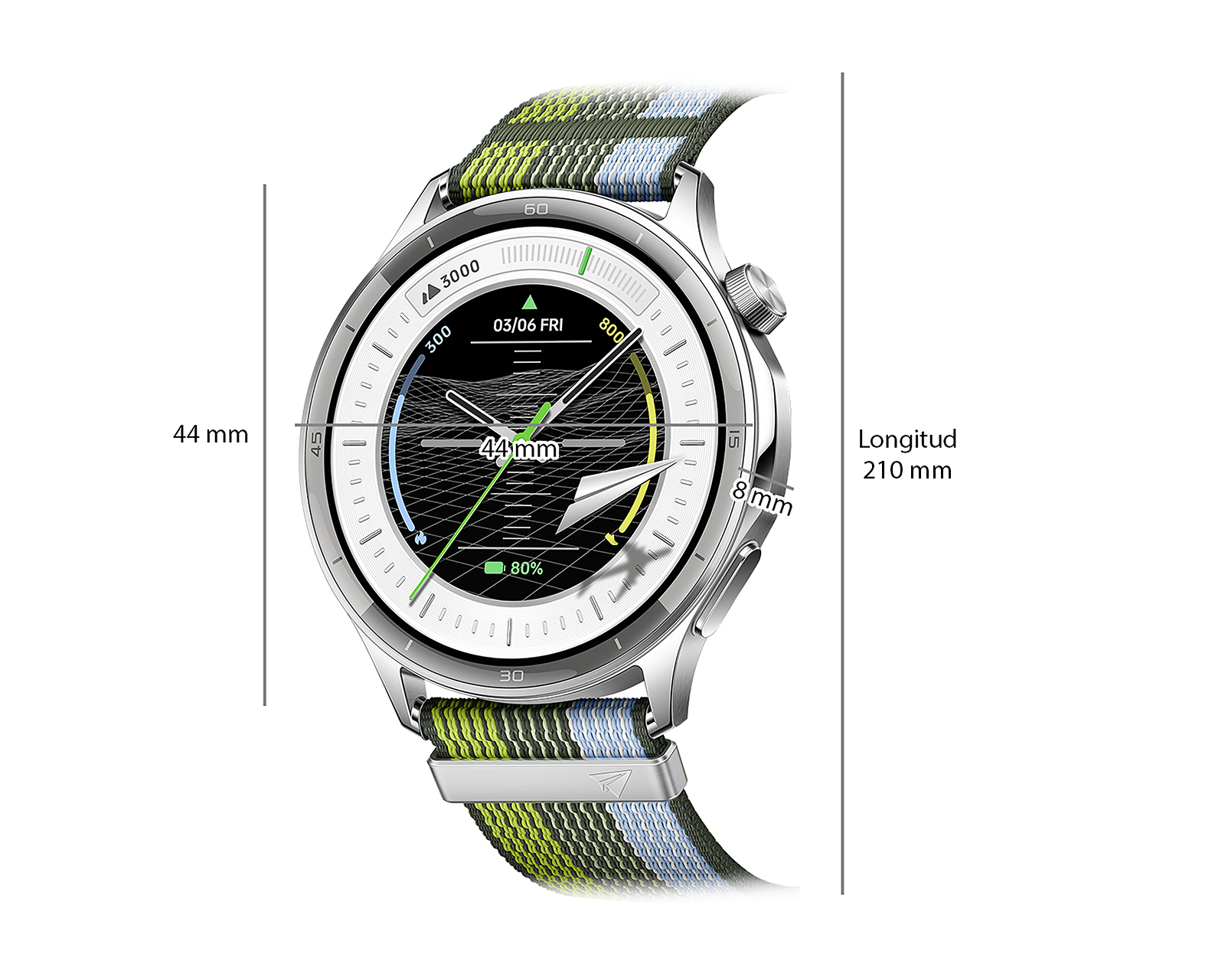 Foto 5 | Foto 5 | Smartwatch OPPO Watch S 44 mm con Resistencia al Agua