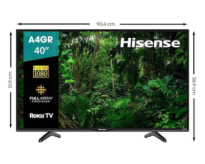 Foto 7 | Foto 7 | Pantalla LED Hisense 40 Pulgadas Full HD Smart TV 40A4GR
