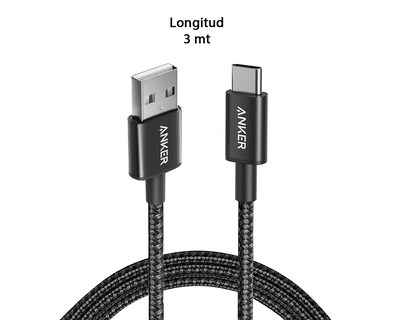 Foto 6 | Foto 6 | Cable USB-C Anker 3 Metros